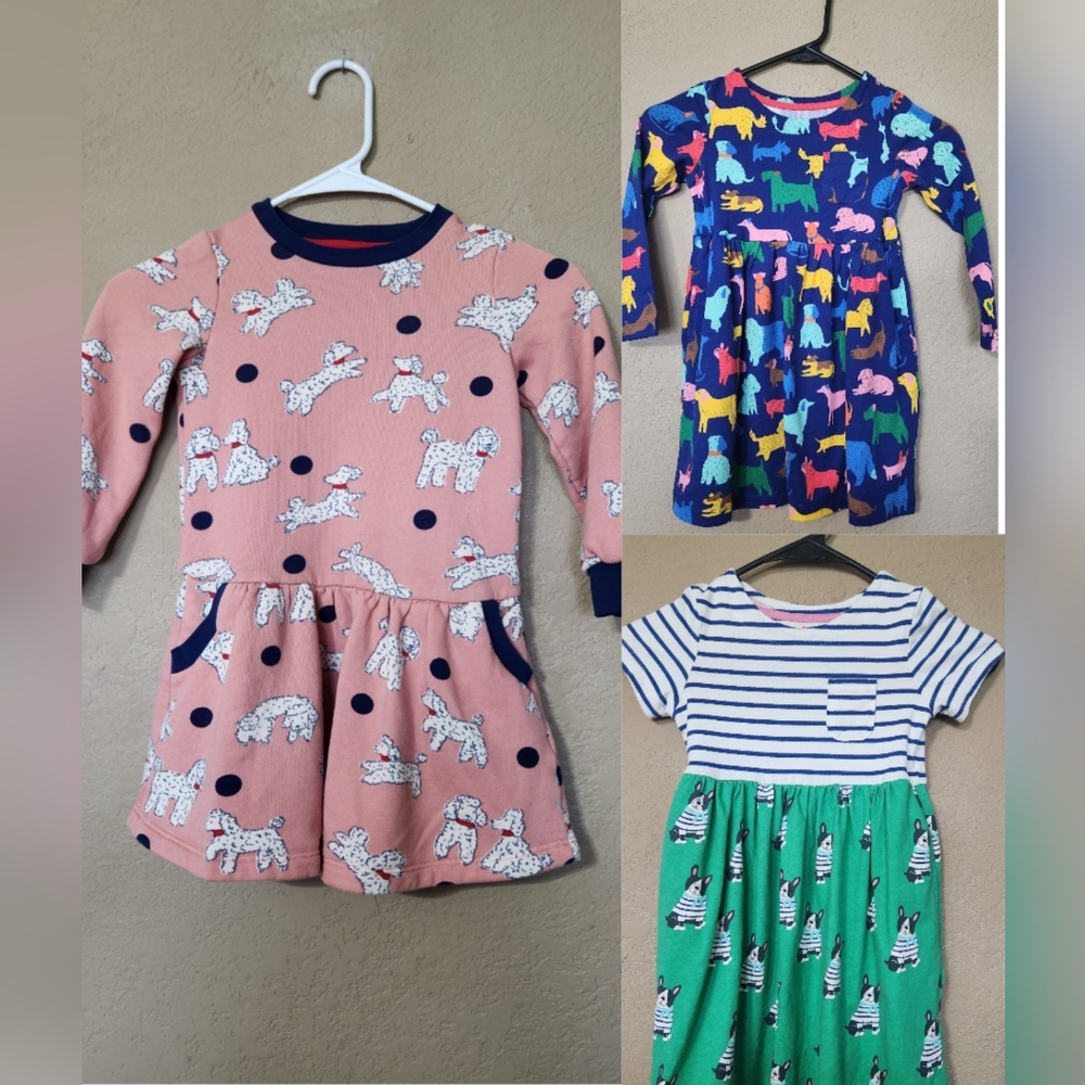 Mini Boden Dog Dress Bundle Size 4-5